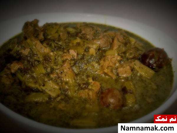طرز تهیه خورش کرفس خوشمزه