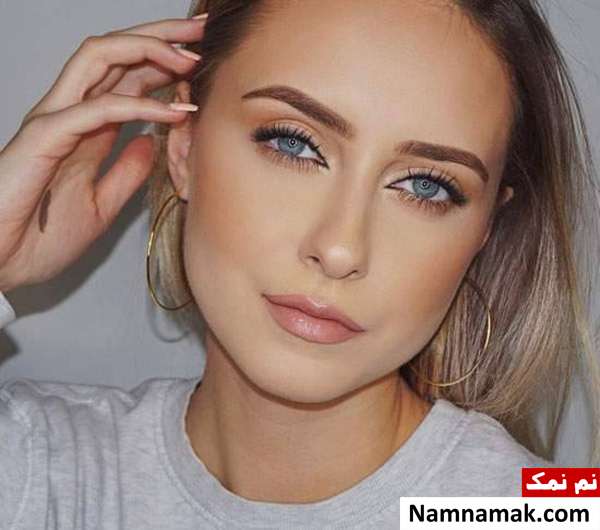 آرایش دخترانه آرایش کمرنگ