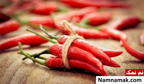فلفل برای کهیر درمان کهیر با فلفل