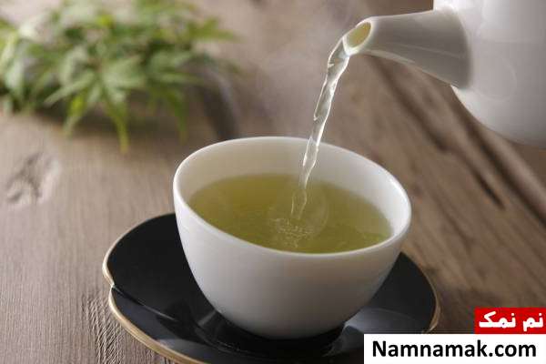 چای سبز برای کهیر درمان کهیر با چای سبز