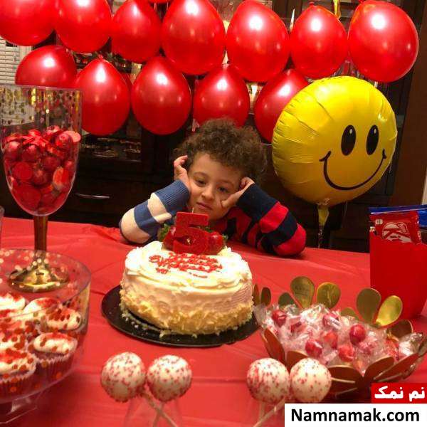 تولد پسر روناک یونسی عکسهای جشن تولد پسر روناک یونسی