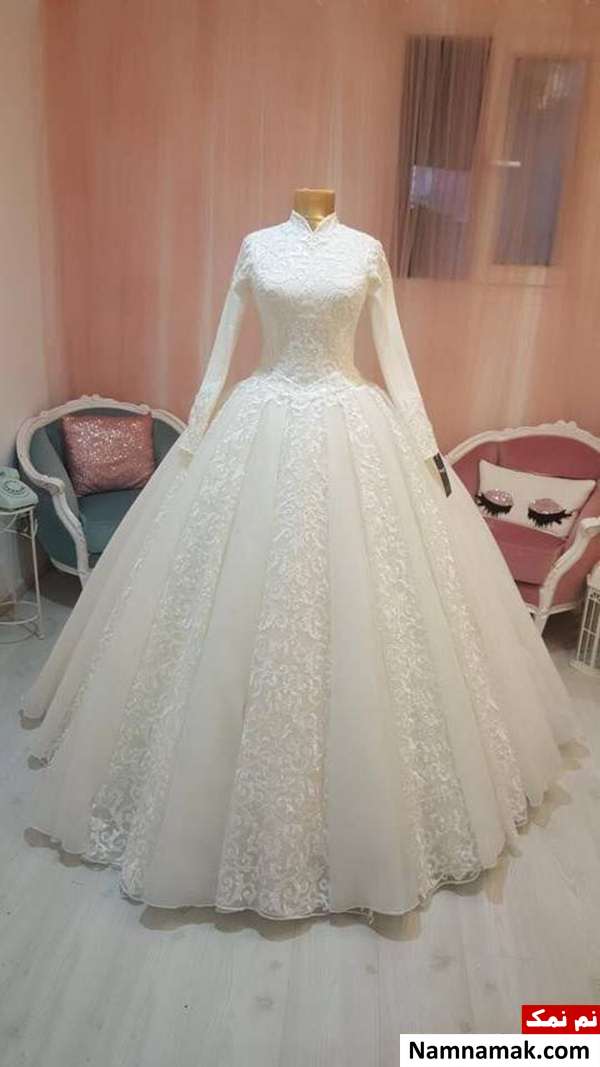لباس عروس محجبه و جدید