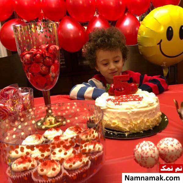 تولد پسر روناک یونسی عکسهای جشن تولد پسر روناک یونسی