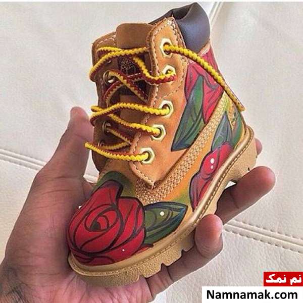 نیم بوت دخترانه بند دار شیک