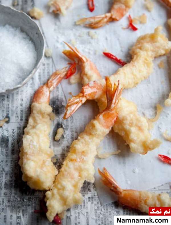 طرز تهیه میگو سوخاری پفکی با ماءالشعیر