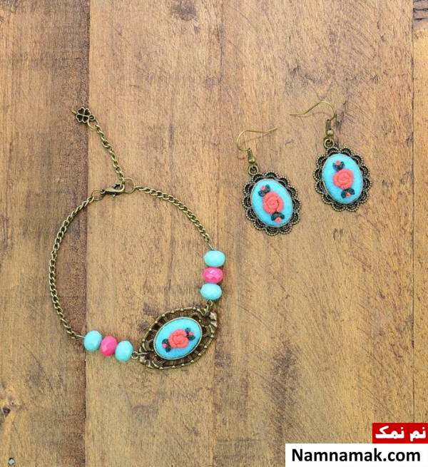 ست دستبند و گوشواره زنانه