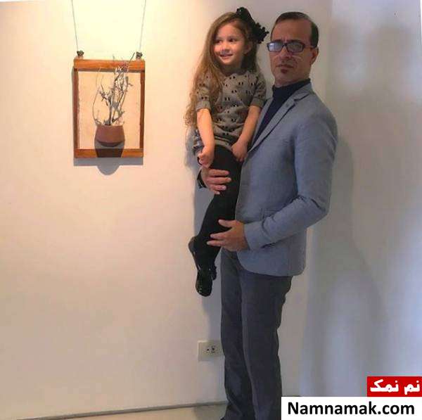 نمایشگاه امیر بزمی پور پدر زن شاهرخ استخری