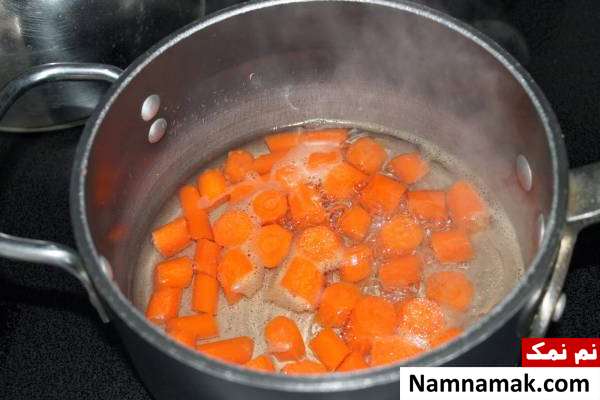 طرز تهیه صابون هویج
