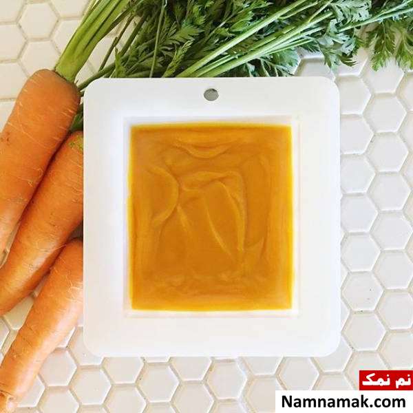 دستور صابون هویج