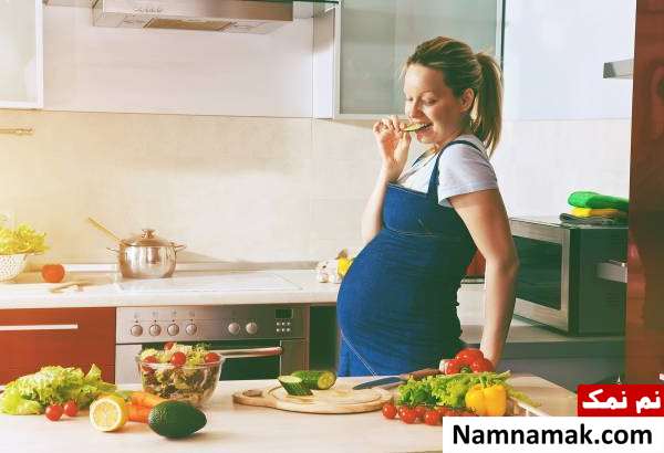 تغذیه مناسب برای زیبایی جنین