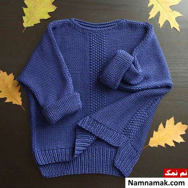 لباس بافت زنانه بلوز بافت زنانه ساده و شیک