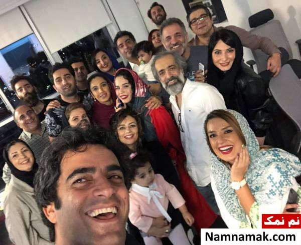 عکسی از عوامل سریال دلدادگان
