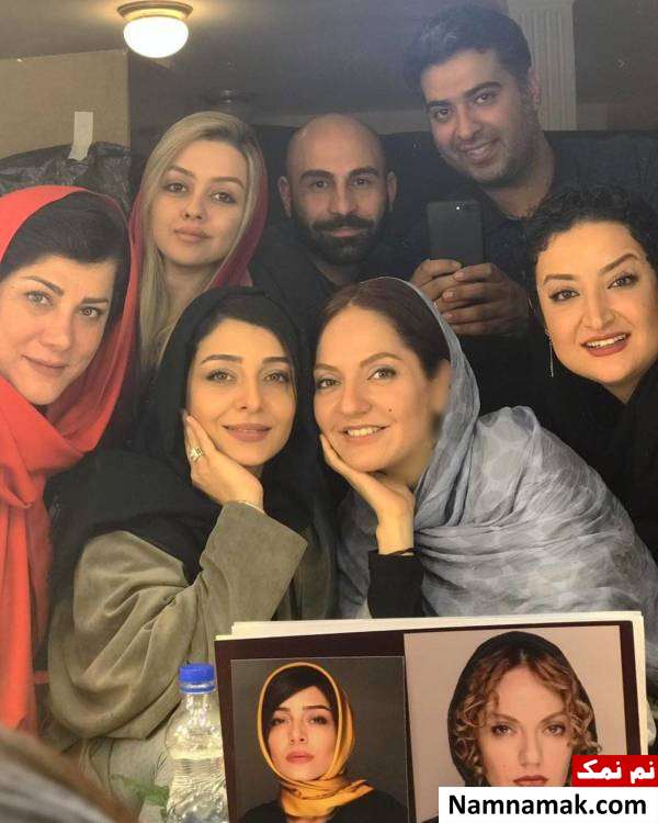 مهناز افشار و ساره بیات در سریال عاشقانه