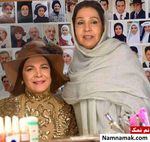عکسی از بیتا فرهی در اتاق گریم از یادها رفته