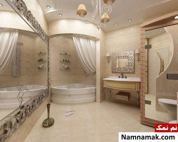 دکوراسیون حمام دکوراسیون حمام به سبک مدیترانه ای