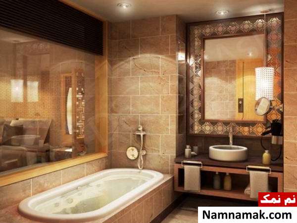 حمام مدیترانه ای طراحی حمام مدیترانه ای