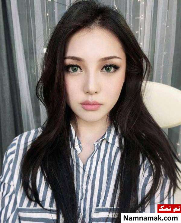 آرایش چشم ساده و پف دار