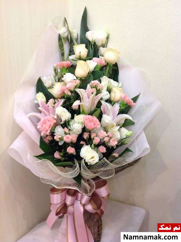 دسته گل برای قدم نو رسیده 