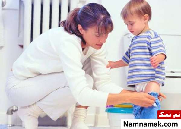 از پوشک گرفتن بچه   زمان مناسب از پوشک گرفتن بچه