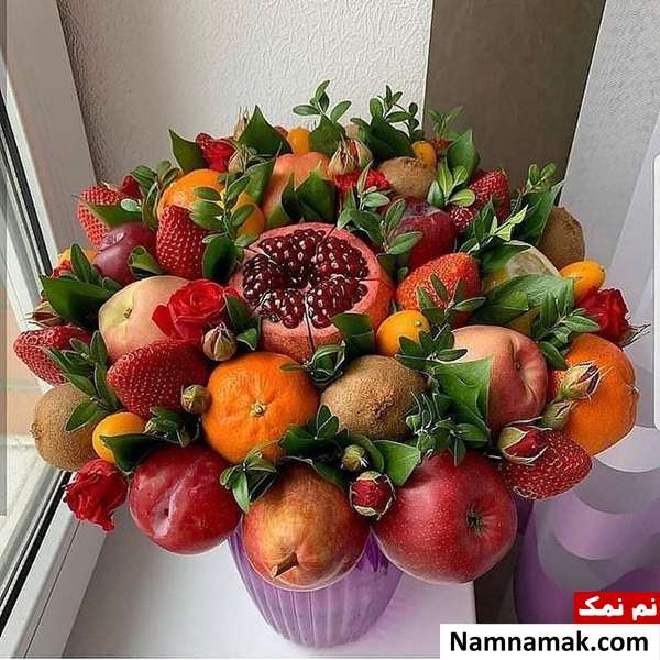 تزیین انار شب یلدا