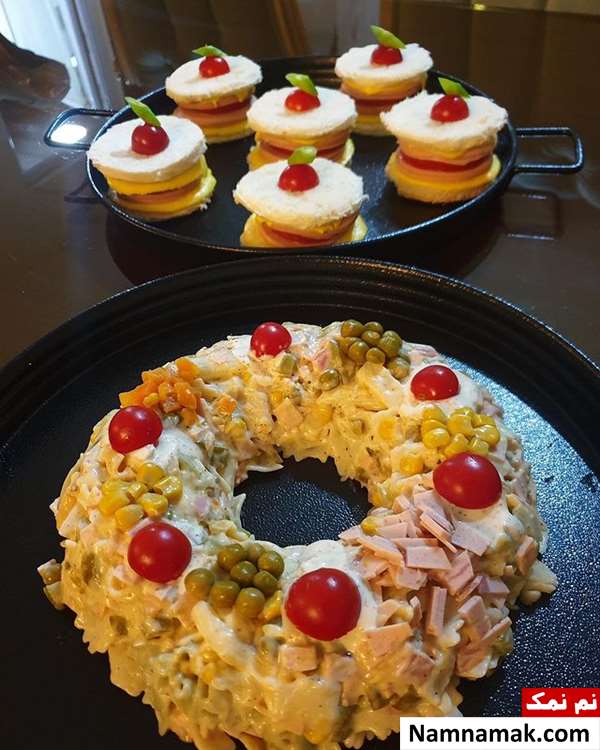 طرز تهیه کامل درست کردن سالاد ماکارونی