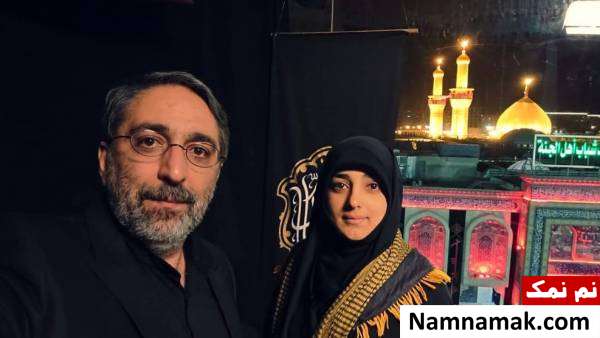 شهرام شکیبا و همسرش ستاره سادات قطبی سلفی شهرام شکیبا و همسرش ستاره سادات قطبی در کربلا