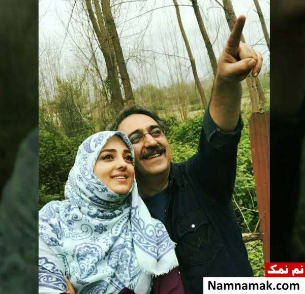 شهرام شکیبا و همسرش عکسی از شهرام شکیبا و همسرش