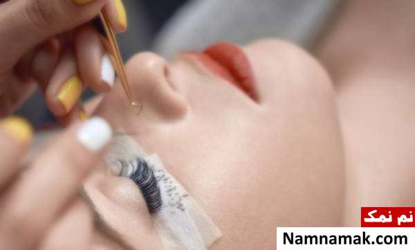 جدی ترین خطرات اکستنشن مژه 