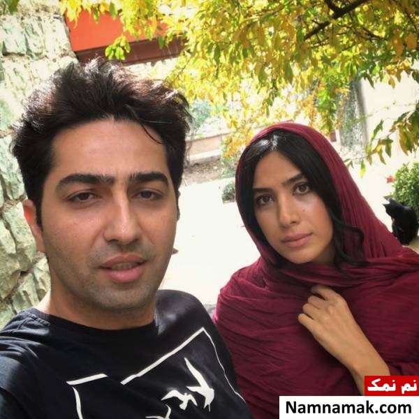 علی سخنگو و همسرش سارا نجفی