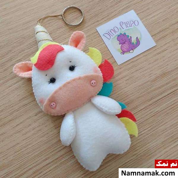 جاکلیدی دخترانه با طرح عروسکی