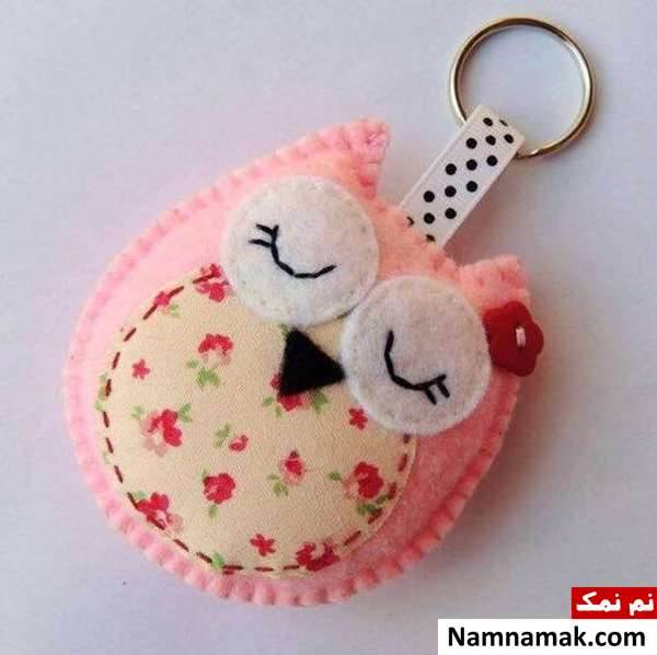 ایده های ساخت جاکلیدی نمدی
