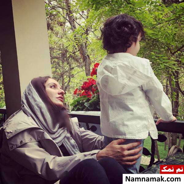 جدیدترین عکس خانوادگی مهناز افشار با همسر و فرزندانش مهناز افشار و دخترش لیانا