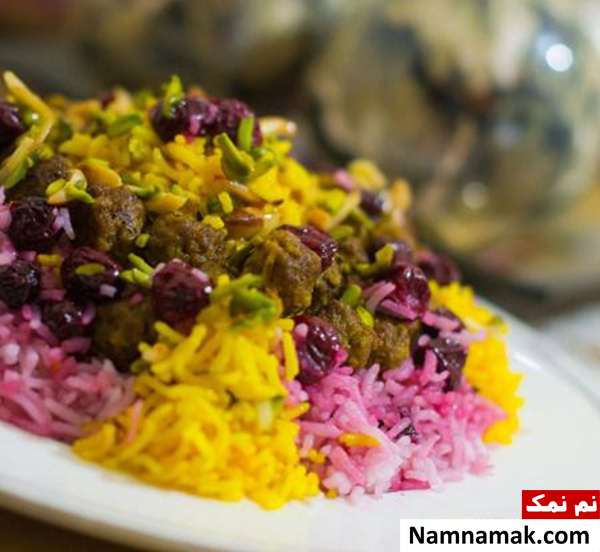 طرز تهیه آلبالو پلو با مرغ ریش ریش طرز تهیه آلبالو پلو با مرغ ریش ریش