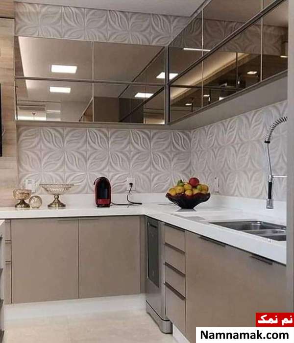دکوراسیون کابینت در آشپزخانه مدرن