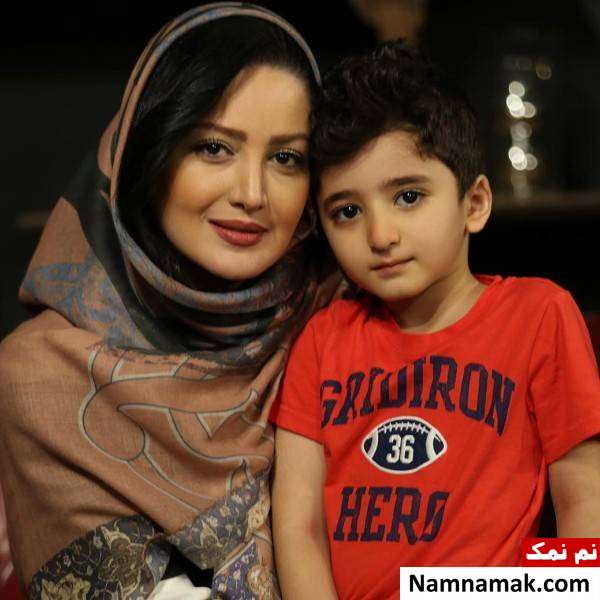 شیلا خداداد شیلا خداداد در کنار پسرش سامیار