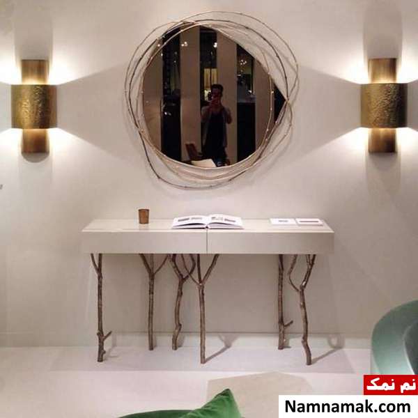 شیکترین مدل آینه شمعدان عروس