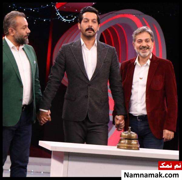 کامران تفتی کامران تفتی و فرشید فهیم مجری تلویزیون