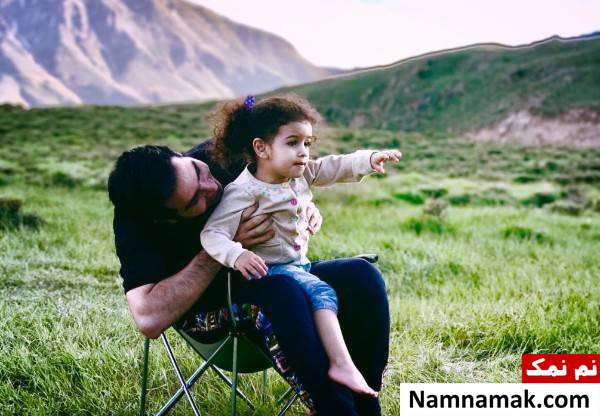 محسن یگانه و دخترش محسن یگانه و دخترش در دل طبیعت