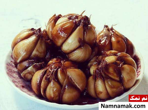 دستور تهیه سیر ترشی سیر ترشی خوشمزه و دستو تهیه آن