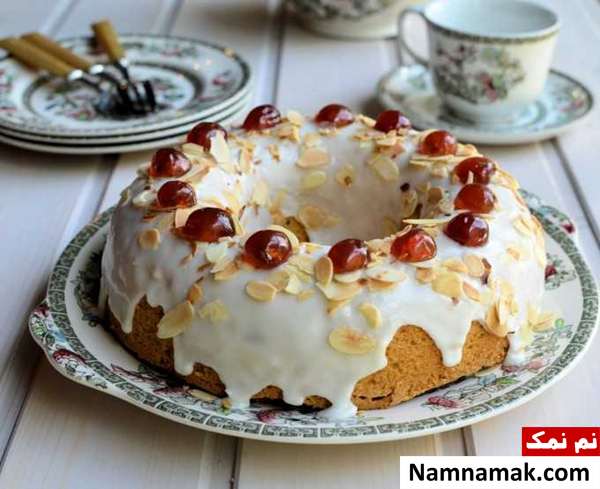 کیک تر آلبالو دستور پخت کیک تر آلبالو