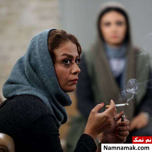 سیگار کشیدن شبنم فرشادجو در فیلم پلاک 65