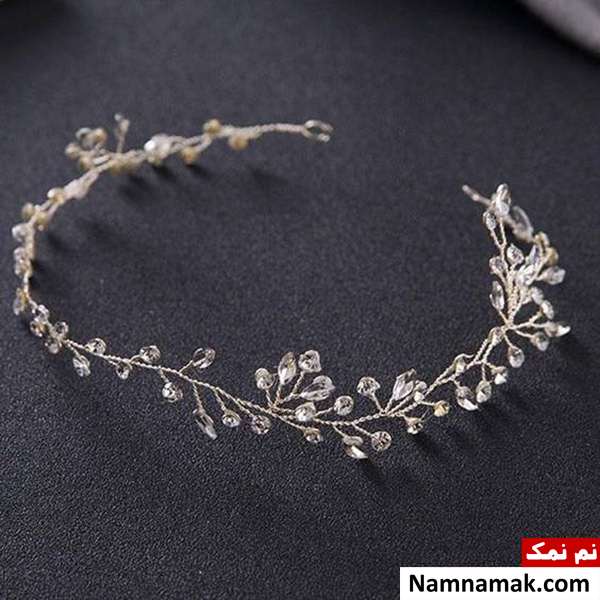 تاج نگین دار تاج نگین دار ظریف و شیک