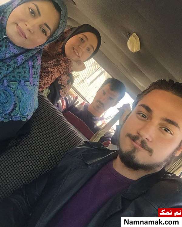 یلدا قشقایی در پشت صحنه بازی نقاب ها