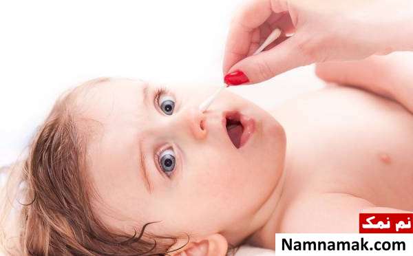 راه های درمان گرفتگی بینی نوزاد