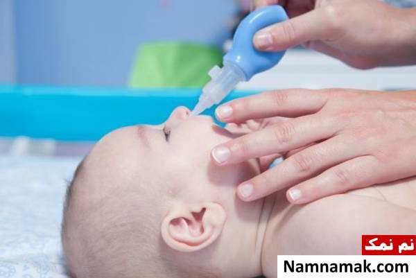 راه های رفع گرفتگی بینی نوزاد