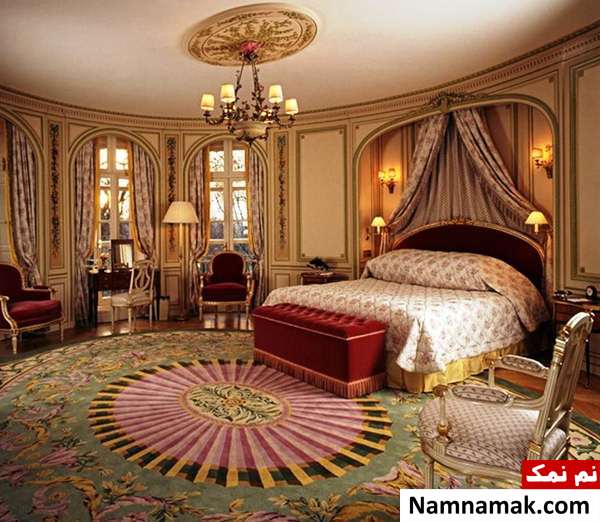 مدلهای اتاق خواب سلطنتی و کلاسیک