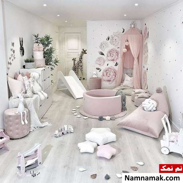 سیسمونی دخترانه سیسمونی دخترانه سفید و صورتی