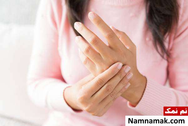 بی حسی دست نشانه های پارستزی