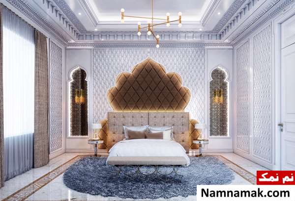 دکوراسیون و چیدمان شیک اتاق خواب
