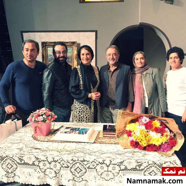 جشن تولد فریبا کوثری جشن تولد فریبا کوثری با هنرمندان